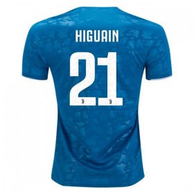 Jalkapallo Pelipaidat Juventus HIGUAIN 21 3 Paita 2019-2020 Lyhythihainen